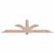 Ekena Millwork Redmond Smooth Timber Gable Bracket, Douglas Fir, 96"W x 24"H x 5 1/2"D x 5 1/2"F, 6/12 Pitch GBW096X24X0606RED00SDF - alternate 1